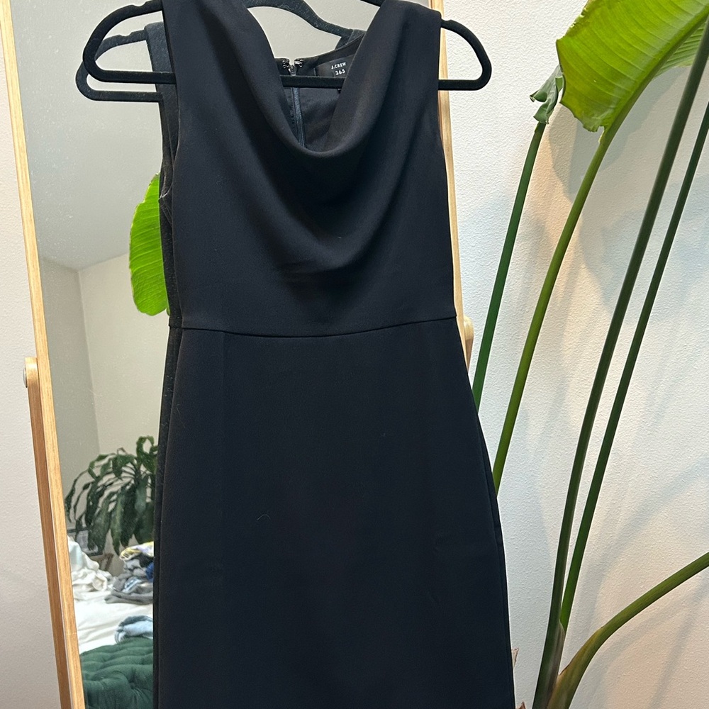 J. Crew Classic Black Mini Dress